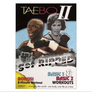 Taebo workout dvd 1&2